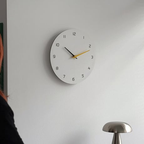 予約販売6月中旬～6月下旬頃発送予定　clock-03092　accent clock hands ウォールクロック 掛け時計 静音