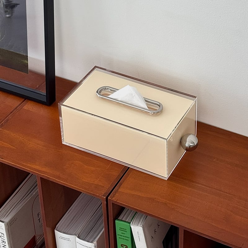 予約販売6月下旬～7月上旬頃発送予定 tissuebox-03050 クリアカバー