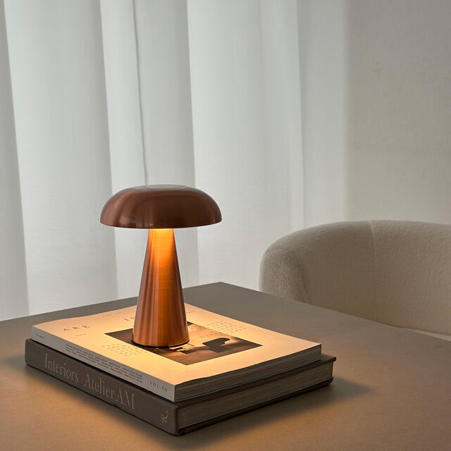 light-03134 USB mushroom テーブルランプ フルタッチ式