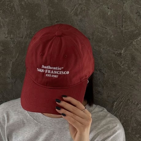 cap-03002　SAN-FRANCISCO 刺繍キャップ