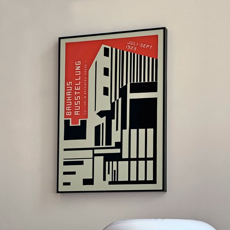 poster-03125 Bauhaus Weimar Ausstellung 1923 ブラ