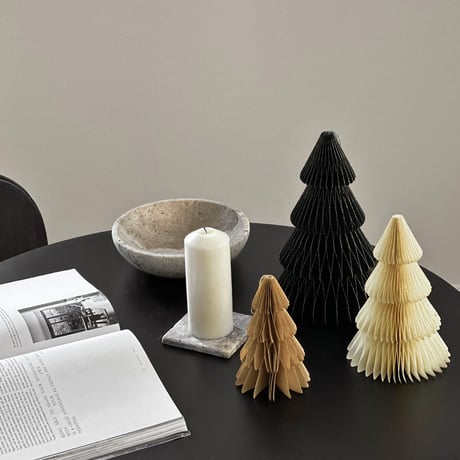 tree-03003　3カラー クラフト アコーディオン ペーパーツリー