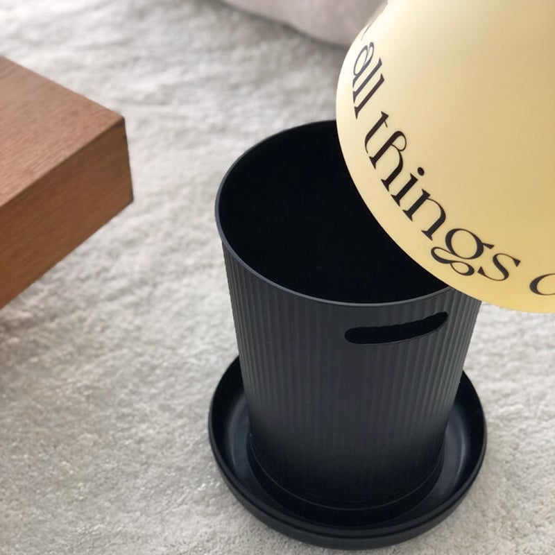 dustbox-03005 レタリング ダストボックス ゴミ箱 | ART OF BLACK