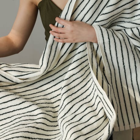 towel-03024　ストライプ バスタオル フェイスタオル