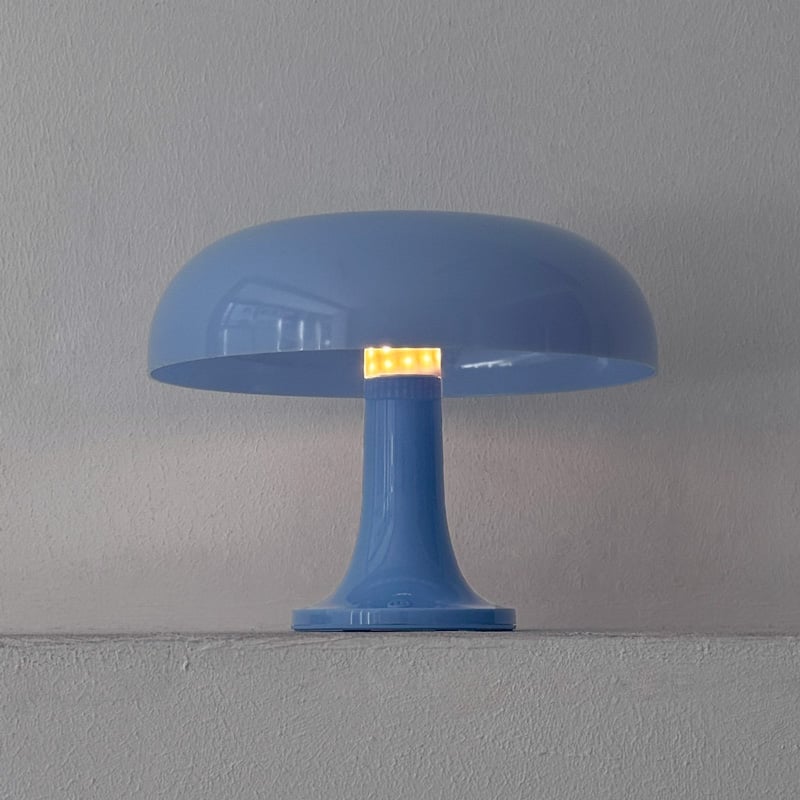 light-03393 USB ライトブルー マッシュルーム ポータブルライト LED