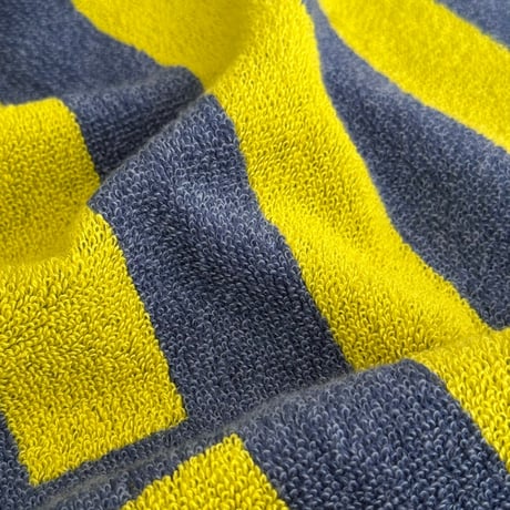 towel-03032　ブロックストライプ フェイスタオル