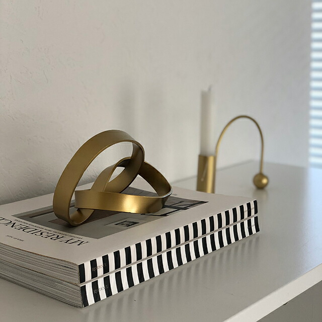 アイアンオブジェ objet-03023 knot アイアン オブジェ | ART OF BLACK