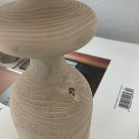 candle-03022　ウッド 無垢材 キャンドルスタンド