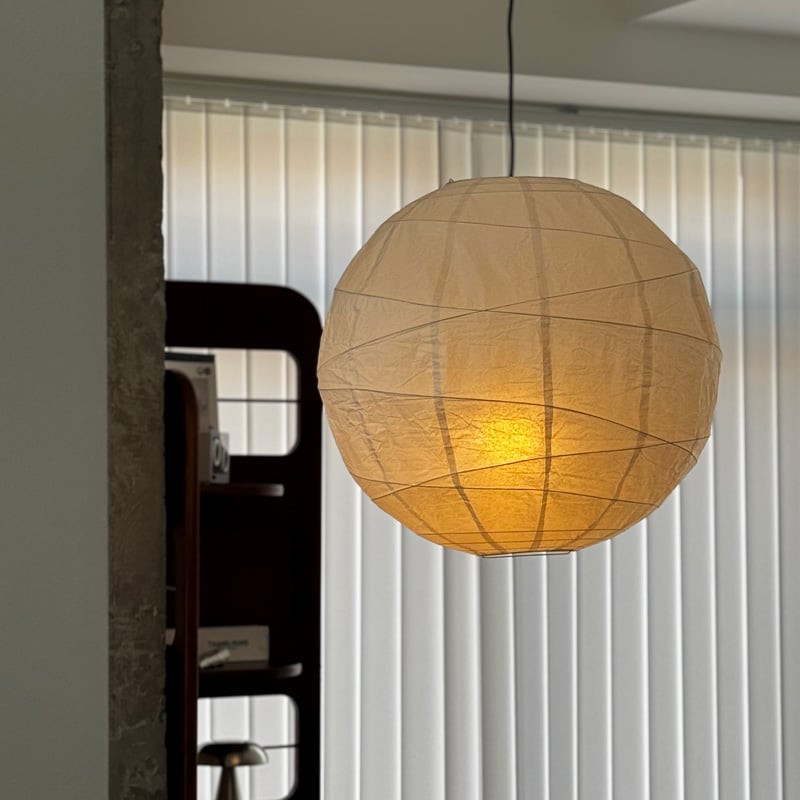 ペテンシー　白かけ 2枚 light-03391 ホワイト Spiral Rice Paper Shade 60cm 和