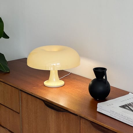 light-03245　USB マッシュルーム レトロ テーブルランプ LED