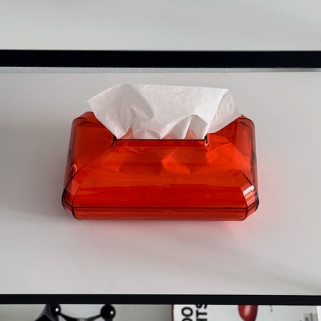 tissuebox-03085　スペースエイジデザイン アクリル ティッシュケース