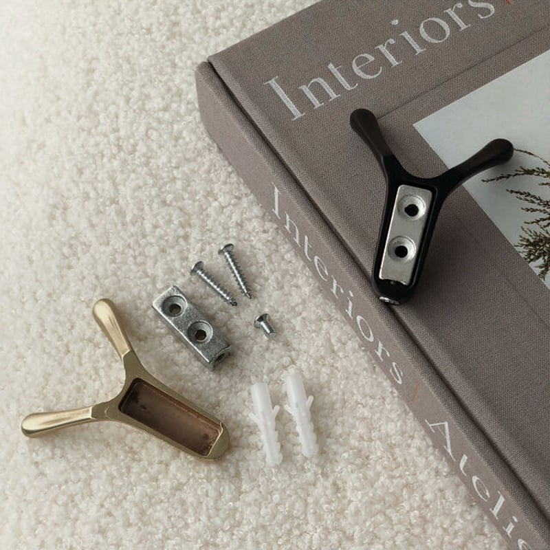 【希少・珍品】民芸家具　ウォールフック　２点セット　壁掛けフック　工芸 希少・珍品】民芸家具 ウォールフック 2点セット 壁掛けフック