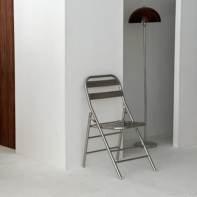 chair-03063 ステンレスパイプ フォールディングチェア | ART OF BLACK