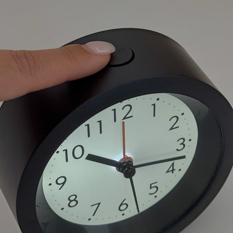 clock-03086 ラウンド アラーム テーブルクロック 目覚まし時計