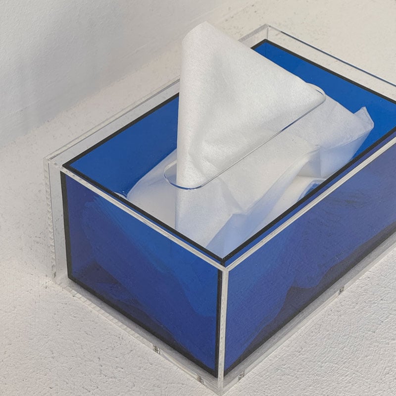 予約販売7月中旬～7月下旬頃発送予定 tissuebox-03056 アクリル製