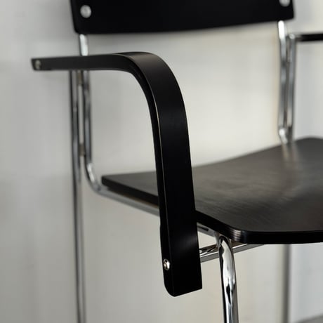 予約販売7月中旬～7月下旬頃発送予定　chair-03104　天然木 スクエアパネル ダイニング アームチェア