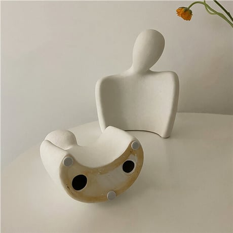 objet-03068　amoureux オブジェ 2個セット