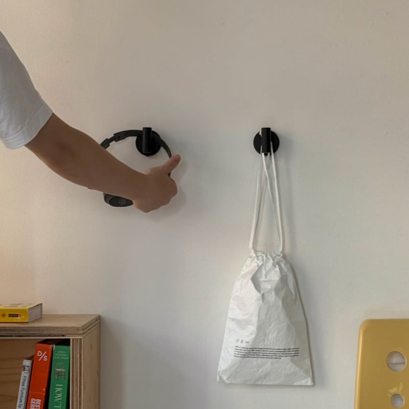 wallhook-03004 ウォールフック ステンレス マットブラック | ART OF B