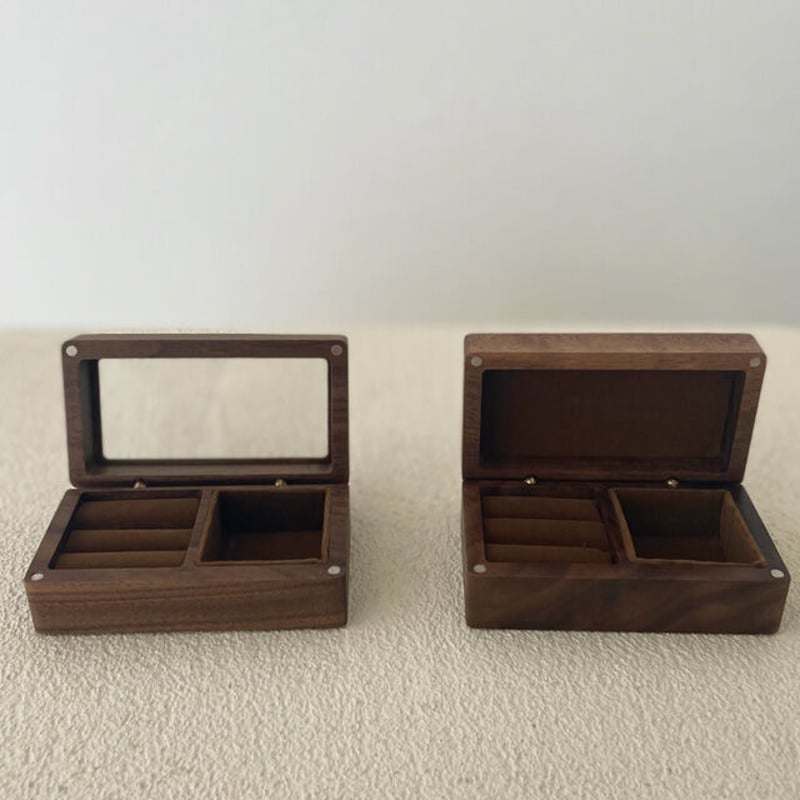 box-03005 Walnut アクセサリーケース 天然木 | ART OF BLACK