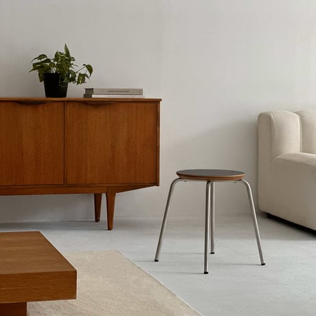 予約販売7月中旬～7月下旬頃発送予定　chair-03034　ステンレス ラウンド スタッキング スツール