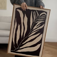 poster-03097　Seaweed アートポスター フレーム付き 70×50cm