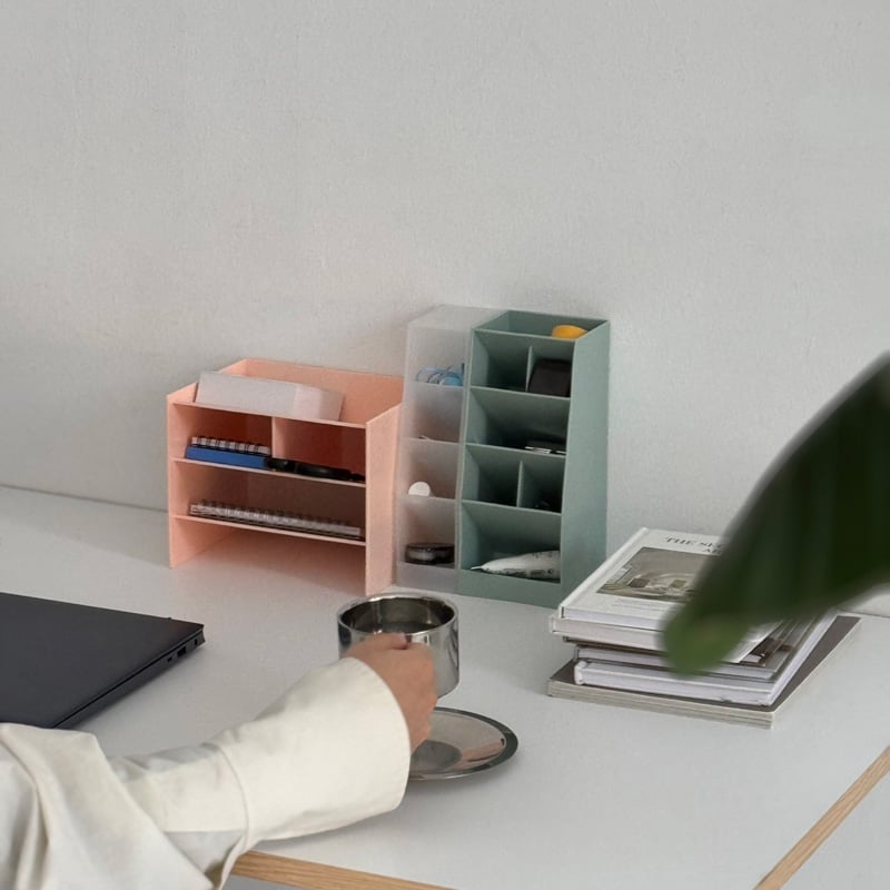 stationery-03030 カラー コンビネーション デスクオーガナイザー