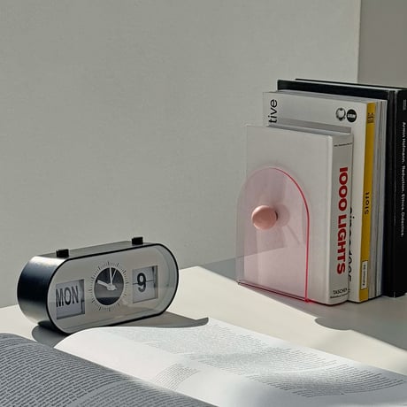 bookend-03021　カラーボール アクリル ブックエンド