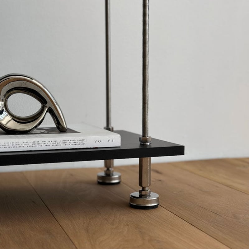 rack-03022 ステンレス 3段 ディスプレイラック | ART OF BLACK