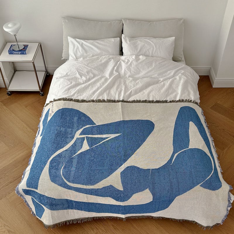 予約販売10月中旬～10月下旬頃発送予定 bedthrow-03006 Henri