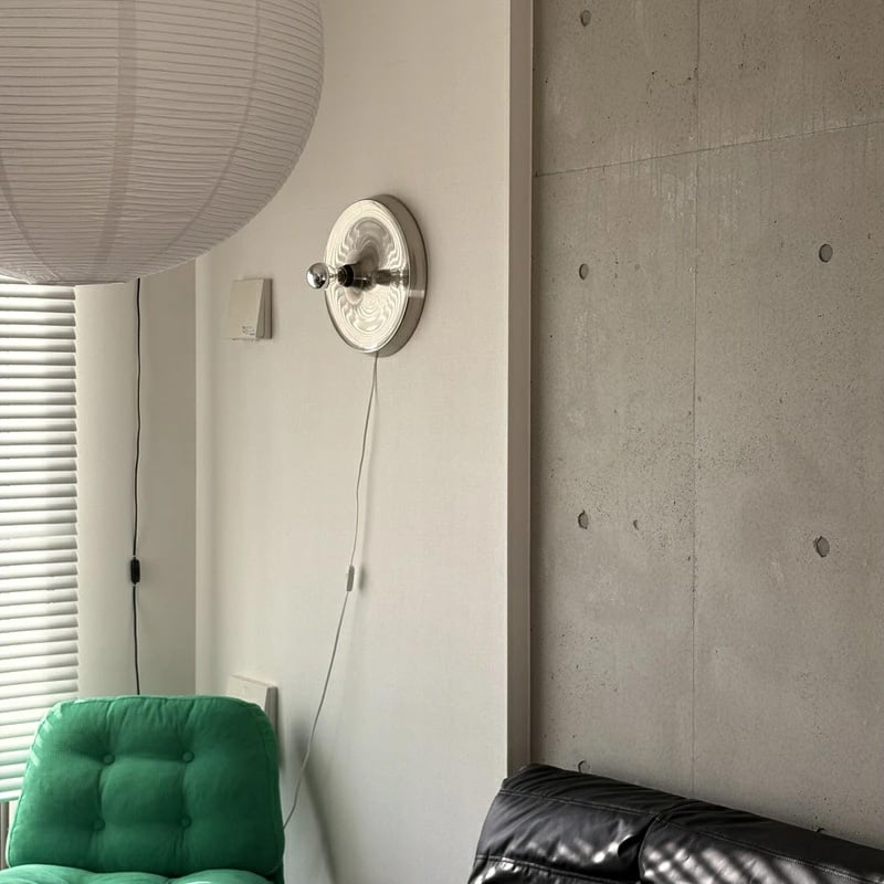 light-03361 UFO シルバー ウォールランプ 35cm | ART OF BLACK