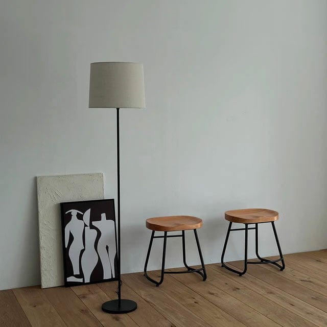 アイアンスタンド　スツール chair-03039 H45cm アイアンスタンド スツール | ART OF BLACK