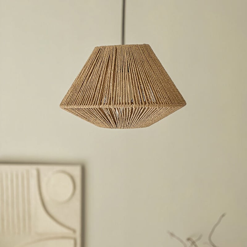 light-03155 rhombus ペーパーコード ペンダントライト 口金E26 | AR