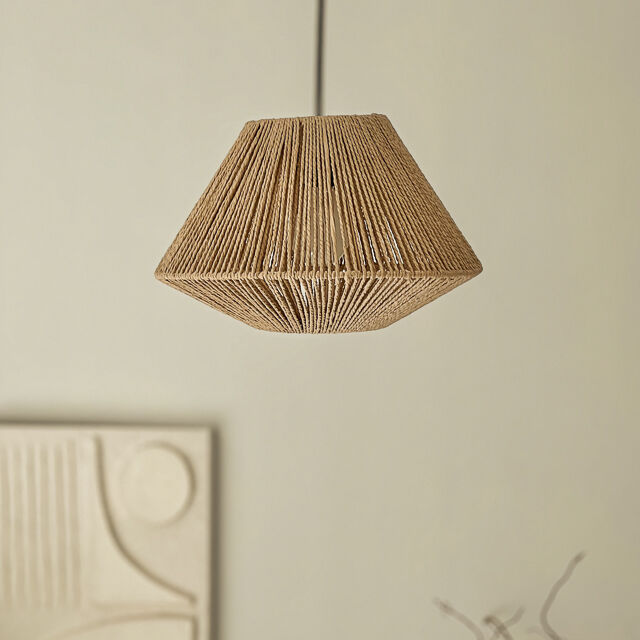 light-03155 rhombus ペーパーコード ペンダントライト 口金E26 | AR