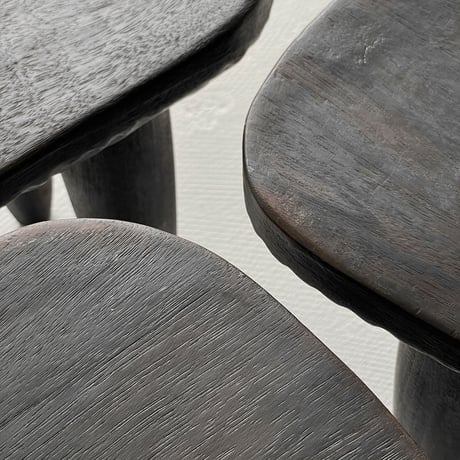 予約販売7月下旬～8月上旬頃発送予定　stool-03018　SENUFO STOOL 木彫りアフリカンスツール