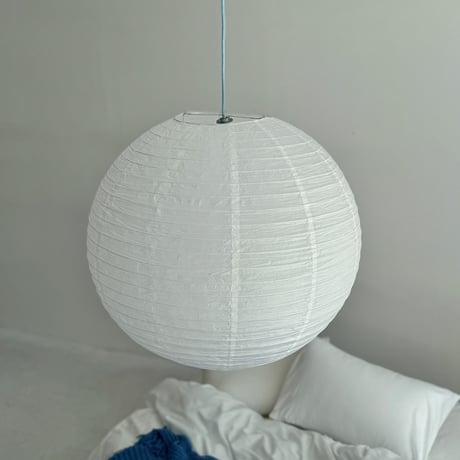 light-03321　ライトブルーコード Rice Paper Shade 40cm 50cm 60cm ホワイト 和紙 ペンダントライト