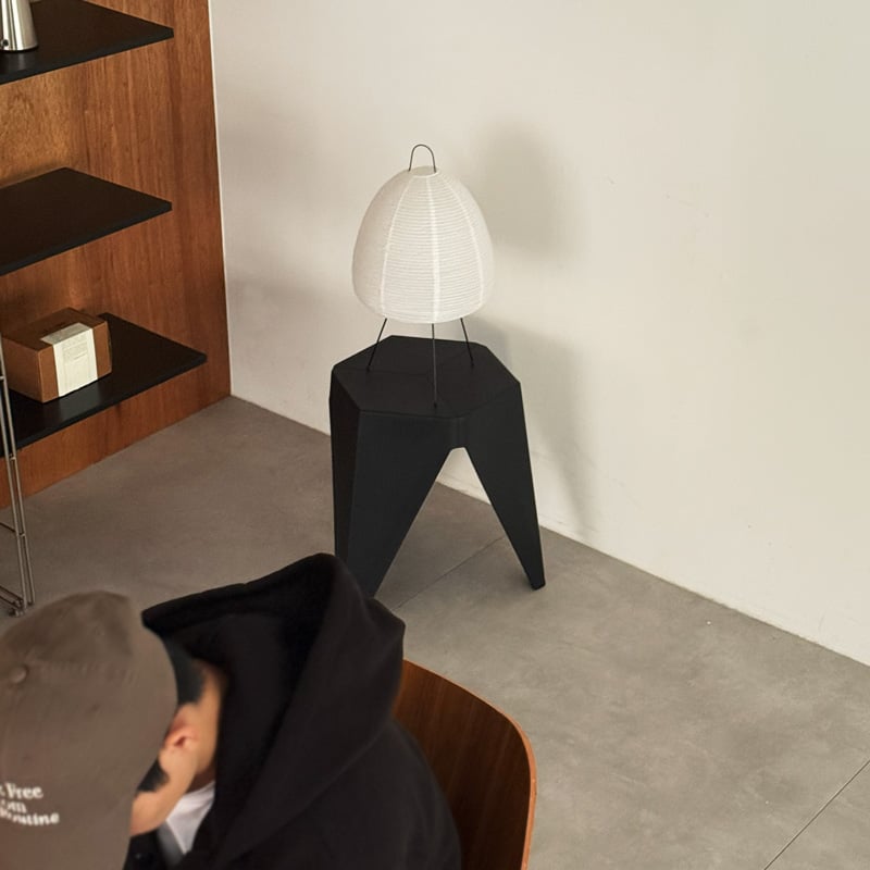 table-03012 ヘキサゴン サイドテーブル スツール | ART OF BLACK