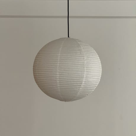 light-03382　ホワイト 細めピッチタイプ Rice Paper Shade Small 40cm 和紙 ペンダントライト