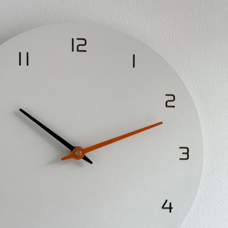 clock-03092 accent clock hands ウォールクロック 掛け時計 静音
