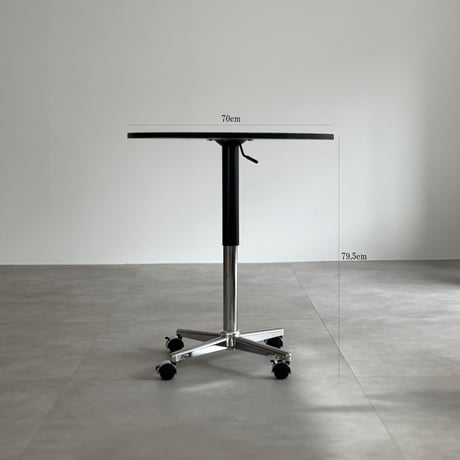 予約販売6月中旬～6月下旬頃発送予定　table-03188　ラウンドテーブル ホワイト 直径70cm