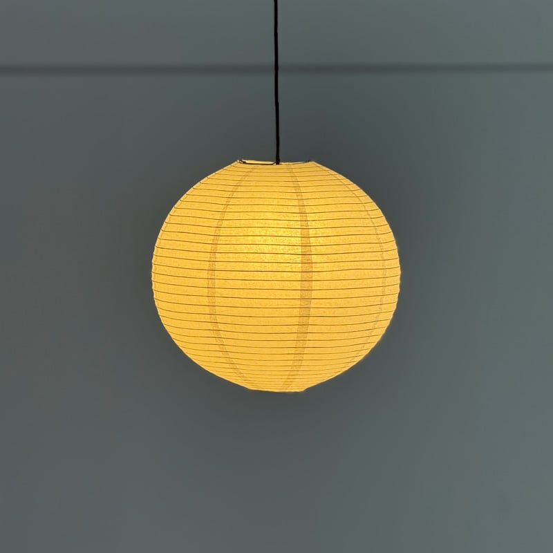 light-03383 ホワイト 細めピッチタイプ Rice Paper Shade Medi