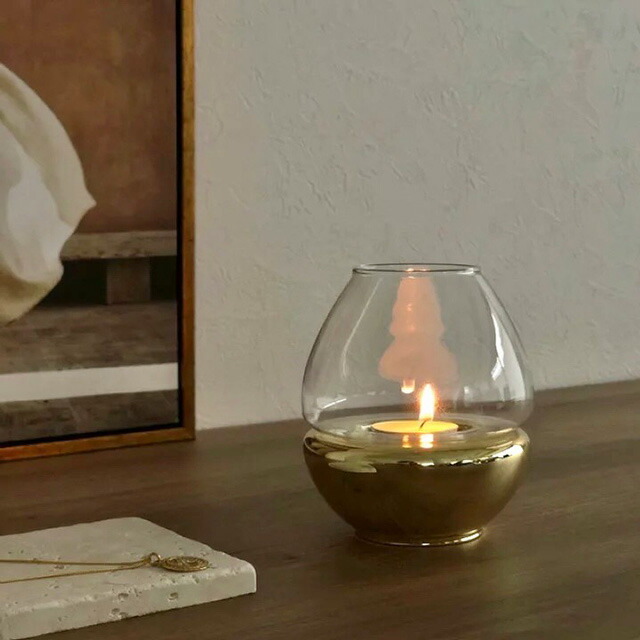 candle-03066 gyelan ガラス キャンドルホルダー | ART OF BLACK