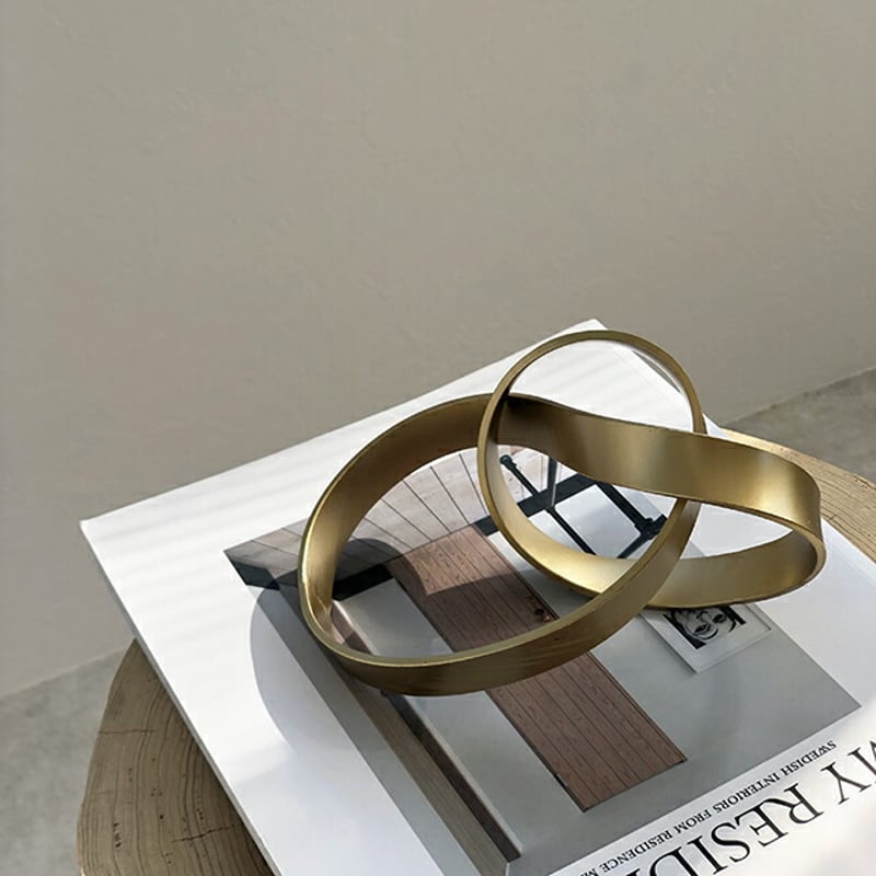 objet-03023 knot アイアン オブジェ | ART OF BLACK