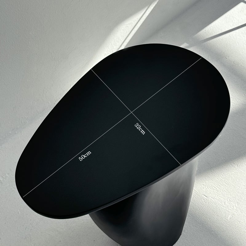 table-03172 ブラック ロック サイドテーブル | ART OF BLACK