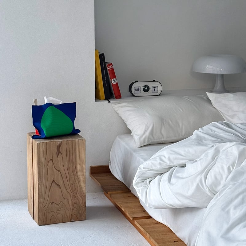 tissuebox-03083 リバーシブルデザイン ニットティッシュケース | ART