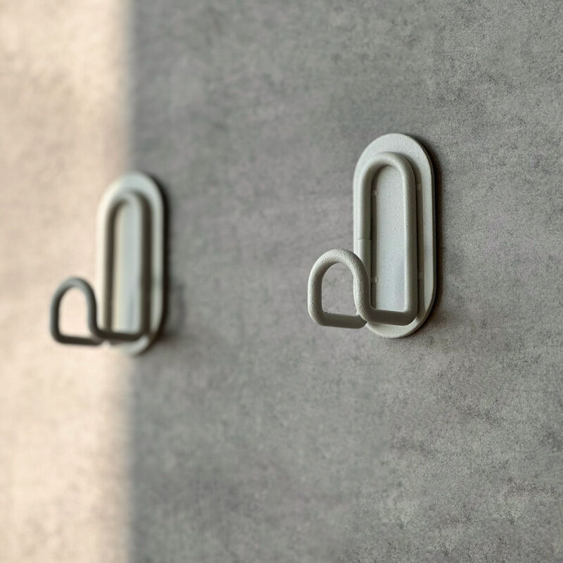 wallhook-03008 2個セット アイアン Jフック ウォールフック