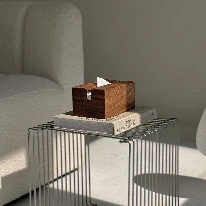 tissuebox-03078 ウォールナット ティッシュケース | ART OF BLACK