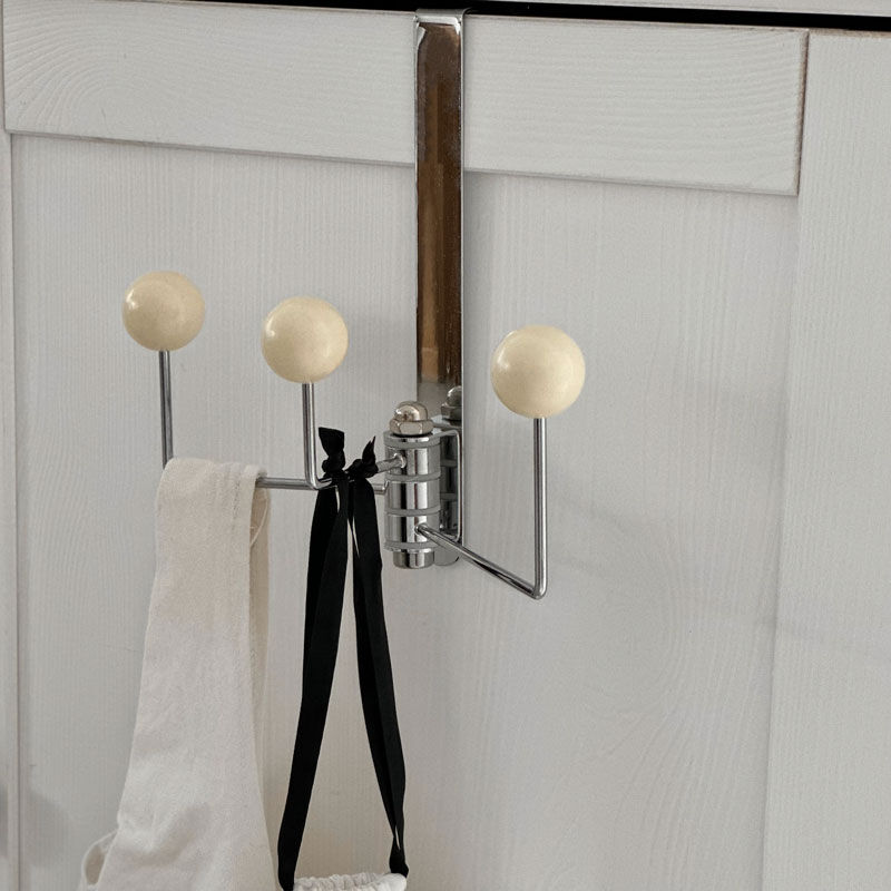 wall-03080 3連 スライドボールフック ドアハンガー | ART OF BLACK