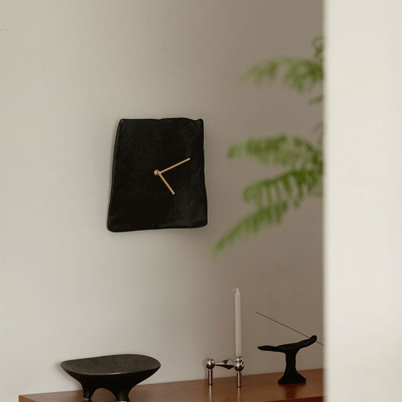 ART OF BLACK ニュアンス壁掛け時計 楽天市場】ニュアンス バイカラー 掛け時計 静音【ART OF BLACK