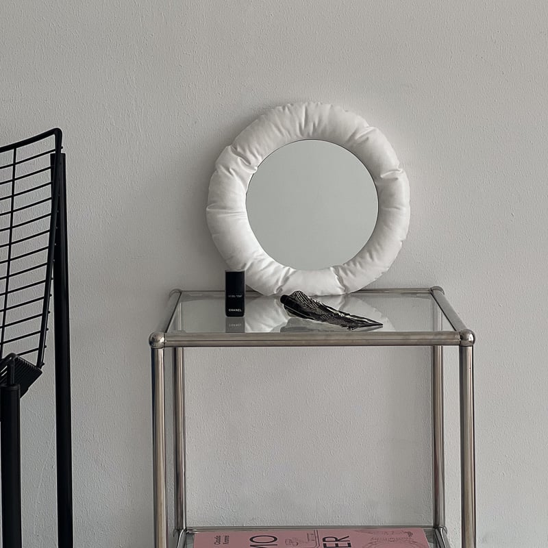 クルミ・フレーム装飾が素敵なミラー Amazon.co.jp: アーチミラー バスルーム バニティ ウォール