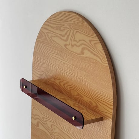 予約販売8月下旬～9月上旬頃発送予定　rack-03105　アーチデザイン 立て掛け マガジンシェルフ H120cm